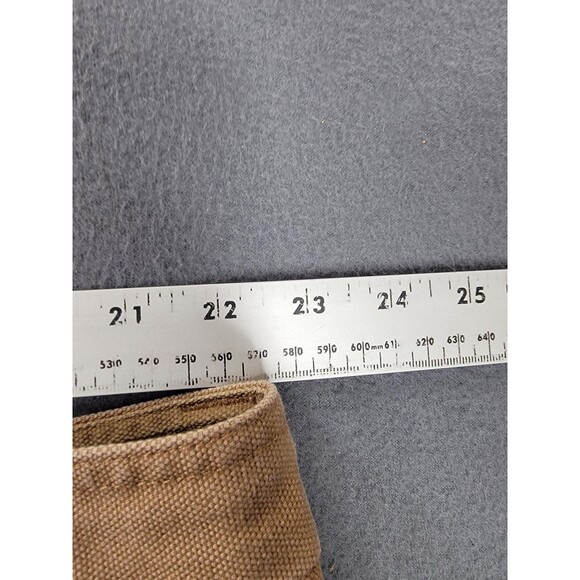 Duluth Trading Shorts Mens 48 Khaki Cargo Canvas Work Utility Pockets Heavy Duty - Picture 5 of 11